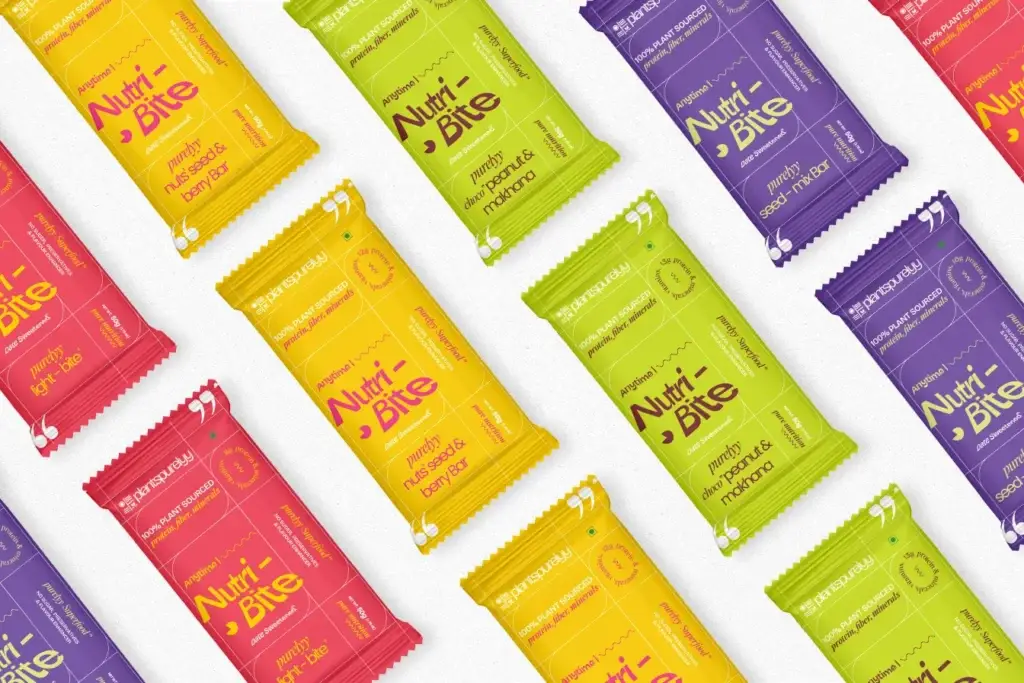The plantspurelyy anytime, nutribites, all four variants!